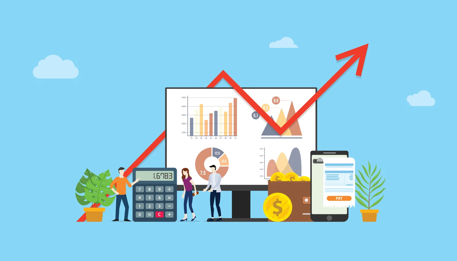 Data & Growth illustration